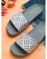 Shop Women's Grey Sliders-Front