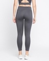 Shop Women's Grey Slim Fit Activewear Tights-Full