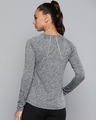 Shop Women's Grey Slim Fit T-shirt-Design