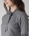Shop Women's Grey Solid Top