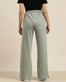 Shop Women's Grey Solid Wide Leg Pants