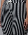 Shop Women's Grey Striped Slim Fit Track Pants-Full