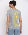 Shop Women's Grey Typography T-shirt-Design