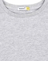 Shop Women's Half Sleeve Grey Melange T-Shirt