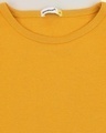Shop Women's Orange Silm Fit Rib T-shirt