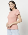 Shop Women's Half Sleeve Rib T-Shirt-Design