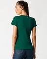 Shop Women's Half Sleeve Rib T-shirt-Full