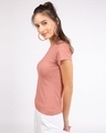 Shop Women's Half Sleeve T-Shirt-Combo Black-Pink-Full