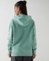 Shop Women's Harbor Gray Peanuts Athletic Department Graphic Printed Oversized Hoodies-Full