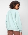 Shop Women's Harbor Grey Super Loose Fit Sweatshirt-Full
