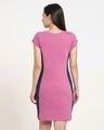 Shop Women's Heater Rose Plain Solid Side Cut N Sew Cap Sleeves Dress-Design