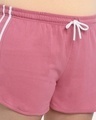 Shop Women's Pink Plus Size Shorts-Full