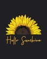Shop Women's Hello Sunshine Hoodie T-Shirt-Full