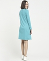 Shop Women's High Neck Pocket Slim Fit Dress-Full