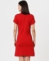 Shop Women's High Neck Ribbed Dress-Design
