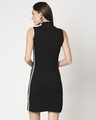 Shop Women's High Neck Tape Rib Dress-Full