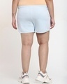 Shop Women's Blue Plus Size Shorts-Design