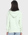 Shop Women's Green Inspire Typography Hoodie-Design