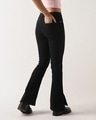 Shop Women's Jet Black Bootcut Jeans-Design