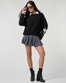Shop Women's Jet Black Oversized Sweater