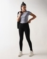 Shop Women's Jet Black Skinny Fit Jeans-Full