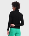 Shop Women's Black High Neck Sweater-Design