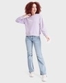 Shop Women's Lavender Fog Oversized Sweatshirt