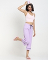 Shop Women's Lavender Lounge Palazzo-Full