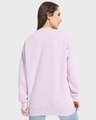 Shop Women's Lavender Oversized Sweatshirt