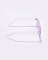 Shop Women's Lavender Rectangle Sunglasses-Design