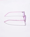 Shop Women's Lavender Geometric Sunglasses-Design