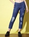 Shop Women's Light Blue Jeans-Front