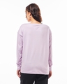 Shop Women's Lilac Bloom Deja Moo Graphic Printed Oversized T-shirt-Design