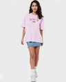 Shop Women's Lilac Bloom Jigglypuff Graphic Printed Oversized T-shirt-Design