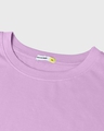 Shop Women's Lilac Bloom Plus Size Oversized T-shirt-Full