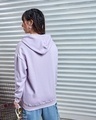 Shop Women's Lilac Oversized Hoodies-Full