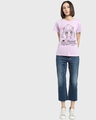 Shop Women's Purple So Uncool Graphic Printed Oversized T-shirt-Design