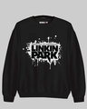 Shop Women's Black Linkin Park Printed Regular Fit Sweatshirt-Full