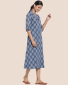 Shop Women's Long Printed Kurti Dress-Design