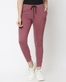 Shop Women's Melange Joggers-Front