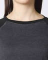 Shop Women's Melange Raglan T-Shirt