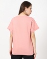Shop Women's Mellow Rose Pink Awesome Typography Boyfriend T-shirt-Design