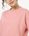 Shop Women's Mellow Rose Pink Oversized T-shirt