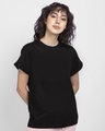 Shop Pack of 3 Women's Multicolor Boyfriend T-shirt-Design