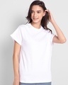 Shop Pack of 3 Women's Multicolor Boyfriend T-shirt-Full