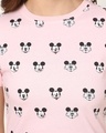 Shop Women's Pink All Over Mickey Printed T-shirt