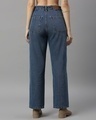 Shop Women's Mid Blue Mom Fit Jeans-Full