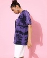 Shop Women's Multicolor Tie & Dye Oversized T-shirt-Design