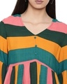 Shop Women's Multicolor Abstract Full Sleeve Top