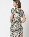 Shop Women's Multicolor Abstract Printed Slim Fit Dress-Design